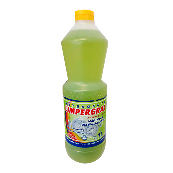 detergente limpergras antibacterial